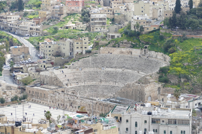 tourism, outlook, gradually, outdoors, travel destinations, theater, building, cityscape, citadel, city, day, high angle view, ancient times, crowded, the past