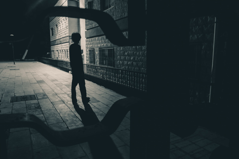 full length, street, nature, building exterior, jordan, built structure, architecture, mystery, shadow, women, portrait, 4K, paving stone, city, one person