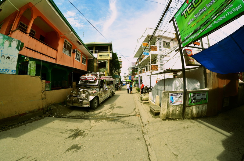 philippines, city, built structure, filipino, nature, outdoors, car, jeepney, incidental people, real people, residential district, wide lens, mode of transportation