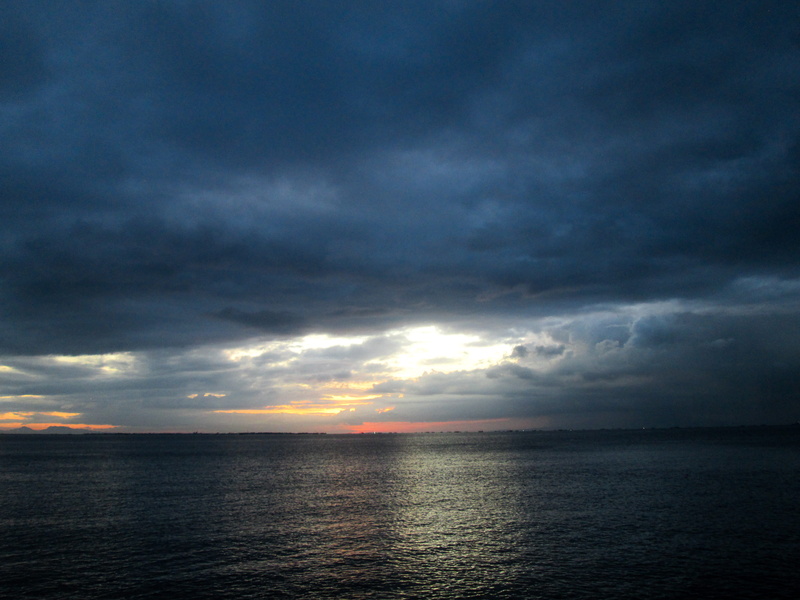 horizon over water, pasay, sea, longing, overcast, water, ocean, scenics - nature, tranquility, 4K, cloudscape, seascape, tranquil scene, environment
