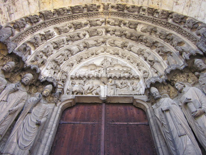 confessors portal, belief, south transept, architecture, gothic, french, creativity, ornate, chartres, church, craft, france, east portal, no people, unesco