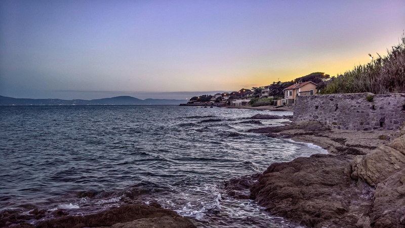 tranquility, beauty in nature, sainte-maxime, scenics - nature, french riviera, cote de azur, rock - object, rock, beach, land, coast, riviera, wave, nature