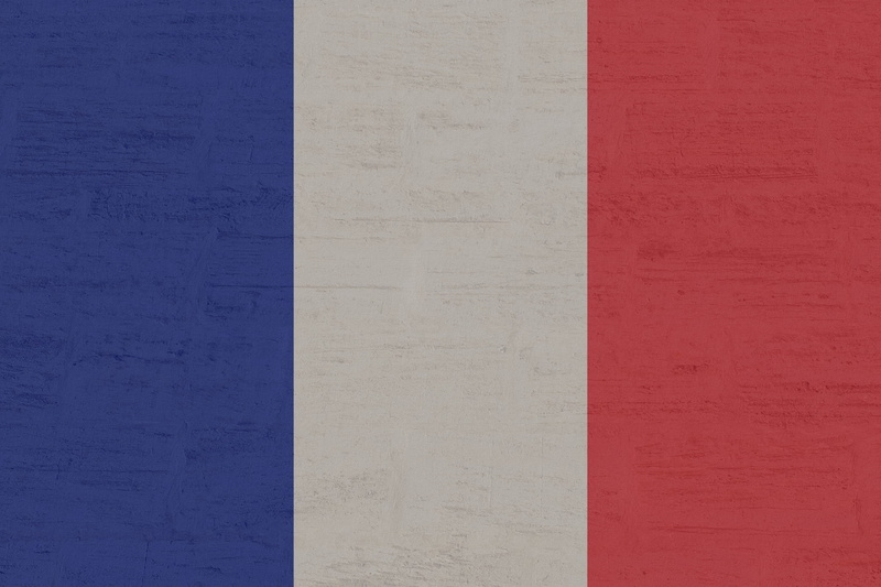 red, outdoors, close-up, copy space, architecture, wall, french flag, symbol, nation, full frame, france, backgrounds, white, no people, french, pattern