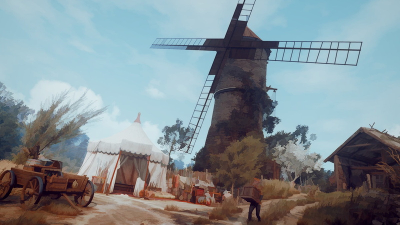 windmill, built structure, brown, video games, fuel and power generation, wind turbine, turbine, wind power, renewable energy, building exterior, architecture
