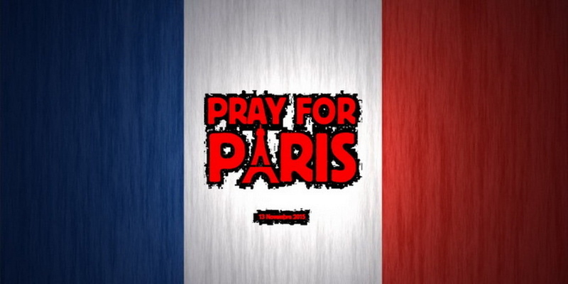 wood - material, sign, flag, indoors, France, 720P, red, studio shot, Pray For Paris, western script, no people, close-up, architecture, built structure