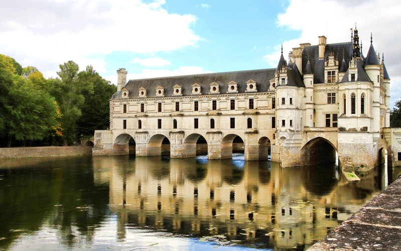 France, 1080P, Castle, Paris, Chenonceau