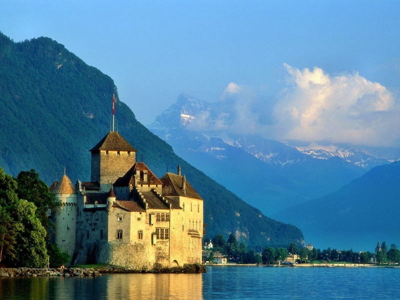 Château De Chillon, 1080P, Castles