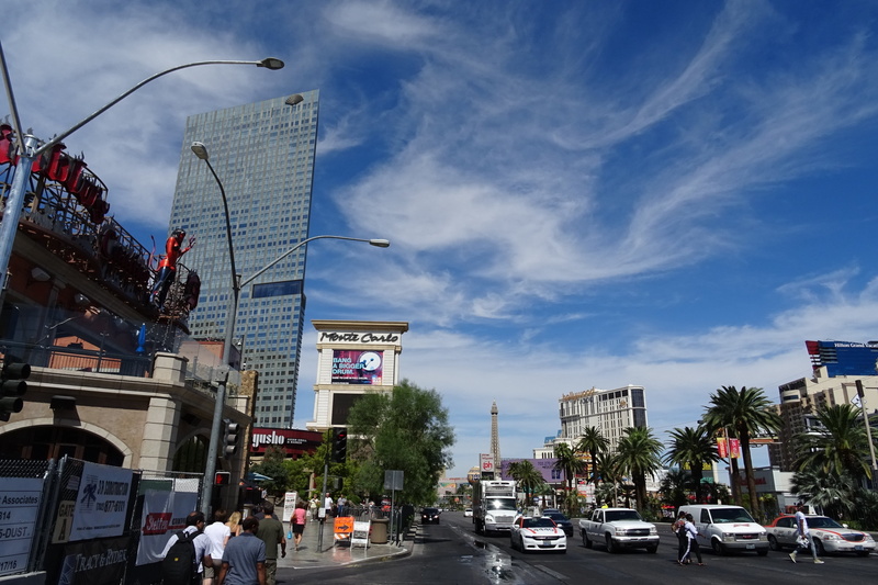 sky, car, city street, cloud - sky, gambling, usa, building, road, architecture, city, office building exterior, gamble, casino, nevada, transportation