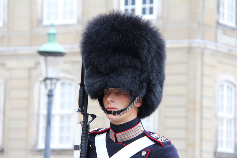 amalienborg palace, british, child, one person, looking at camera, royal, uniform, real people, portrait, palace, man, hat, photo, tourism, danish, view