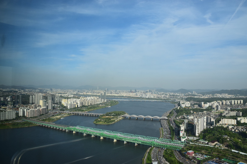 cloud - sky, bridge, building exterior, architecture, building, nature, jiangnan, bridge - man made structure, City, skyscraper, 5K, river, day, transportation