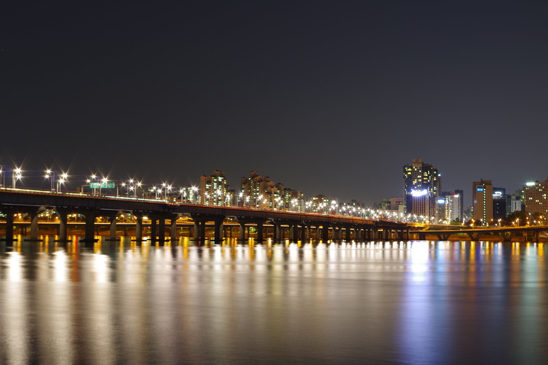 river, travel destinations, building exterior, night view, building, landscape, cityscape, built structure, urban Scene, urban Skyline, water, nature, reflection