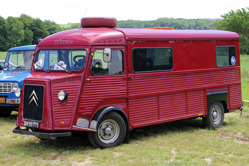classic, truck, 1080P, food, citroen, delivery, type-h, fourgonnette, van, cars, french