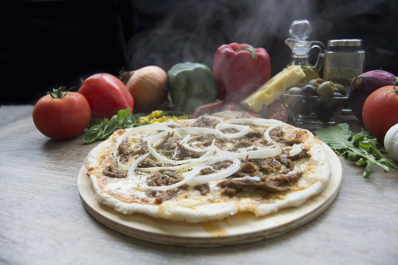 rugula, ready-to-eat, pizza guy, corn, indoors, delivery, garlic, fast food, still life, serving size, onion, bring food, close-up, freshness, cheese, making pizza