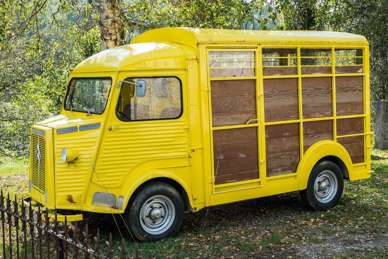 french, fourgonnette, food, cars, 720P, citroen, delivery, van, type-h, truck, classic