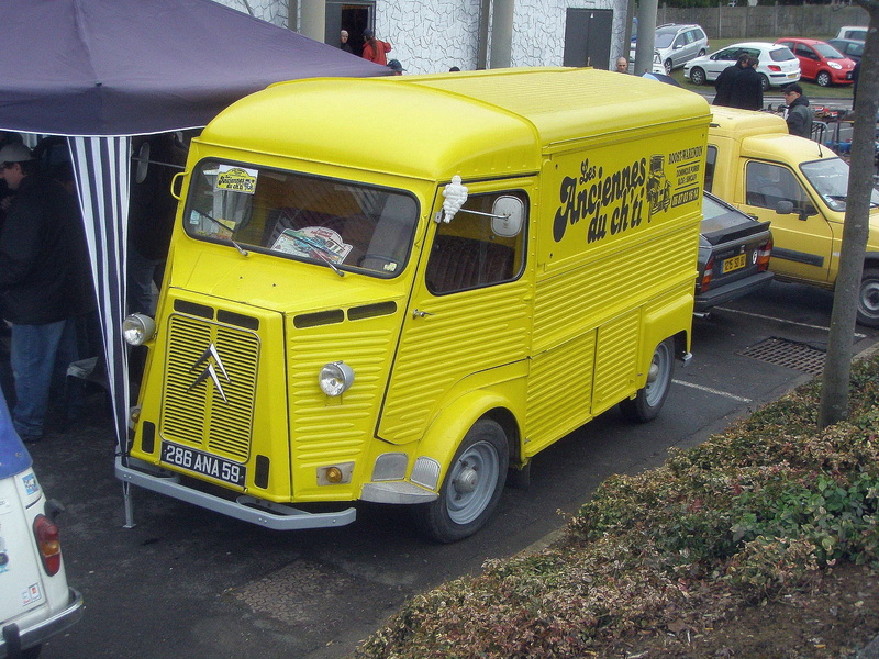 citroen, classic, food, 1080P, french, delivery, cars, van, truck, fourgonnette, type-h