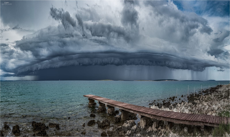 land, non-urban scene, clouds, Mediterranean, day, Croatia, cloud - sky, sky, water, beauty in nature, horizon, rock, power in nature, outdoors, scenics - nature