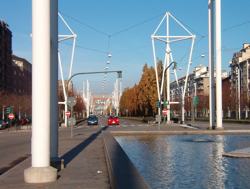 road, street, day, land vehicle, mode of transportation, building exterior, turin, incidental people, italy, Torino, public domain, photo, Centrale, Boulevard