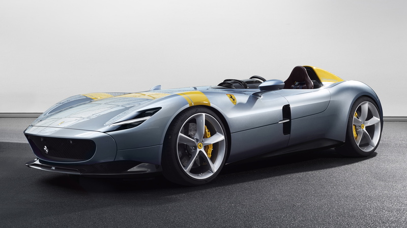 SP1, Monza, Ferrari, 4K