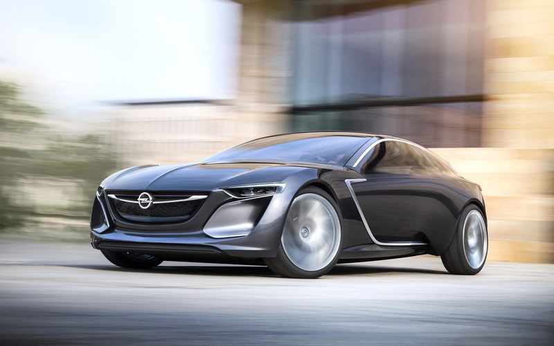 sports, opel, black, 2013, cars, concept, monza, car, 2K