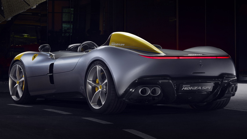 Ferrari Monza SP1, 4K, 4K, 2019 Cars, supercar