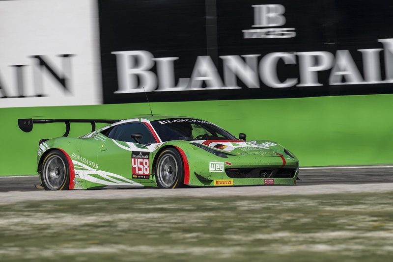 458, series, italia, racing, corse, 2014, rinaldi, monza, ferrari, race, blancpain, 720P