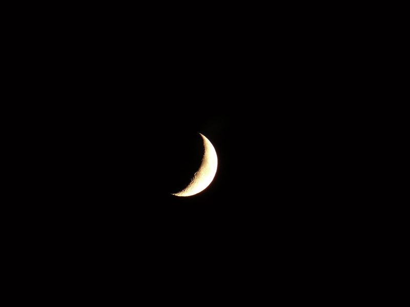beauty in nature, tranquil scene, celestial body, 2K, ache, night, space and astronomy, eclipse, nature, crescent, space, scenics - nature, low angle view