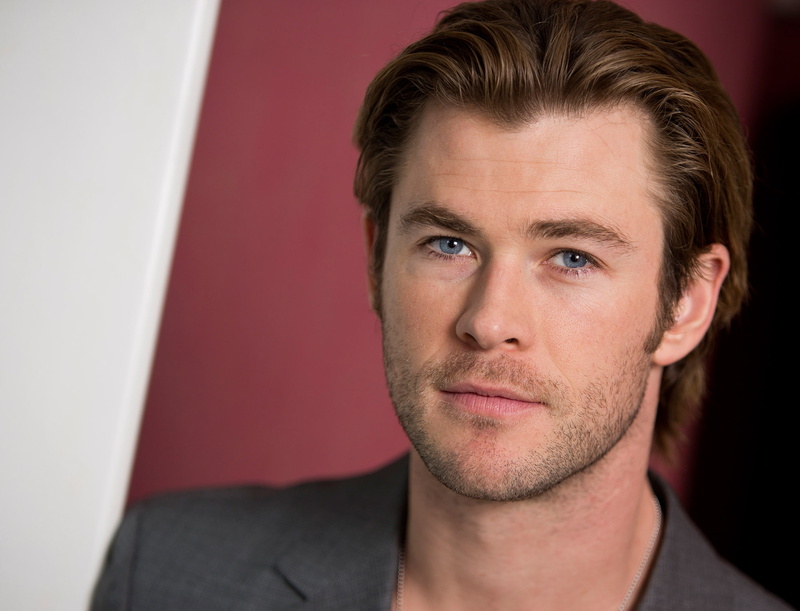 closeup, actor, 1080P, photographer, photo, Brian Ach, bokeh, Chris Hemsworth
