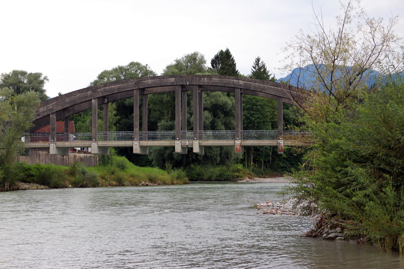 tyrolean ache, architecture, no people, outdoors, arch construction, monument, transportation, waterfront, day, marquartstein, river, plant, 5K, connection