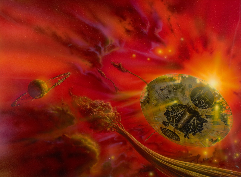 Bob Eggleton, Pulp Magazine, Moon, science fiction, 2K