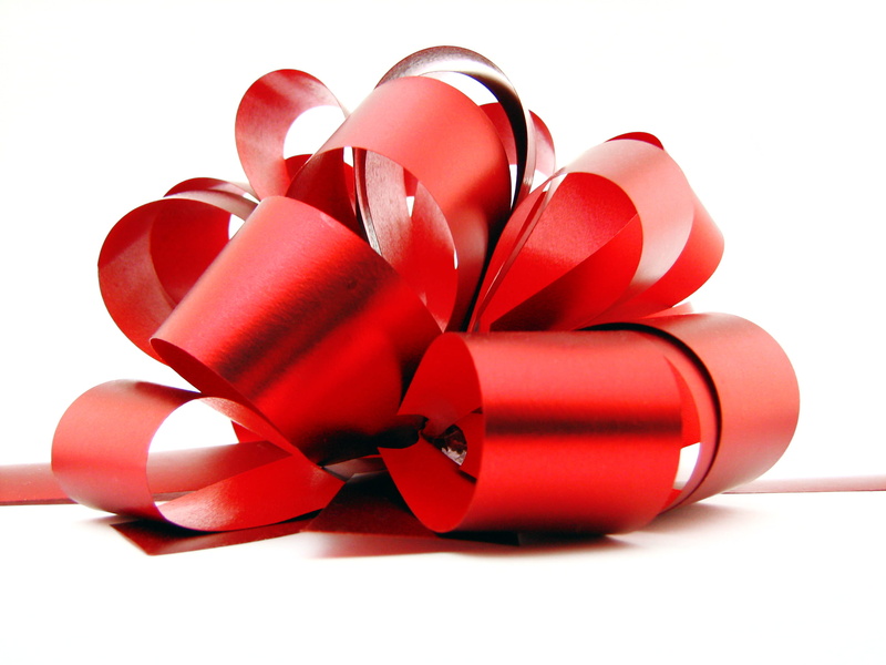 2K, birthday present, isolated, christmas, ribbon, valentines day - holiday, anniversary, red, holiday, bow, paper, emotion, shiny, season, tied bow, decoration