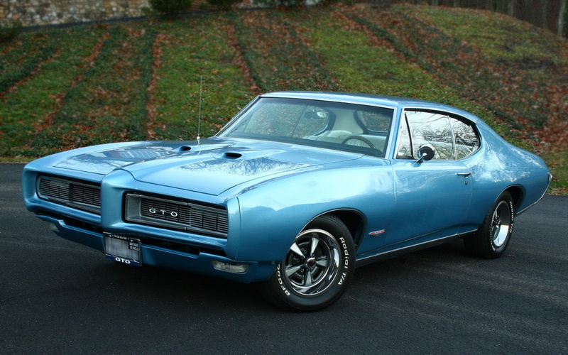pontiac, 1080P, coupe, gto, hardtop, muscle car