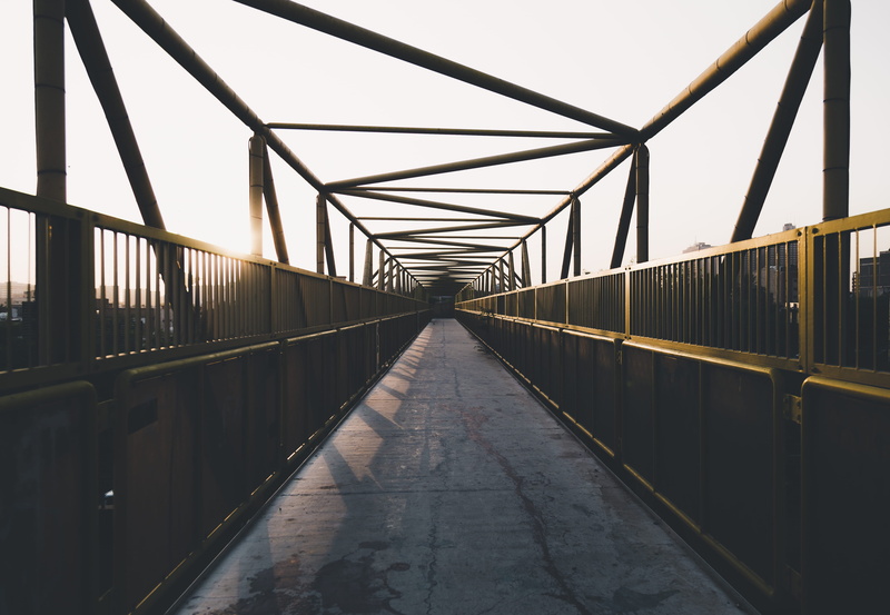 transportation, bridge, no people, railing, saudi arabia, sky, bridge - man made structure, built structure, long, day, clear sky, architecture, footpath