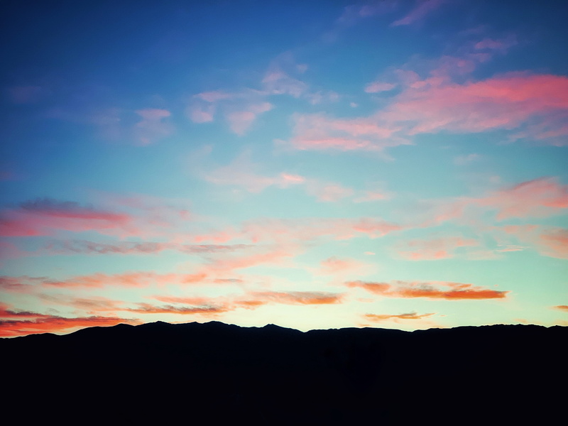 sky, dawn, cumulus, silhouette, dramatic sky, tranquil scene, cloud - sky, sunrise, sunset, tranquility, beauty in nature, azure sky, weather, clouds, red