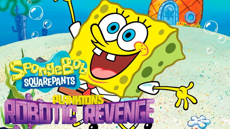 revenge, action, shooter, platform, spongebob, family, 1080P, robotic, planktons, cartoon, adventure