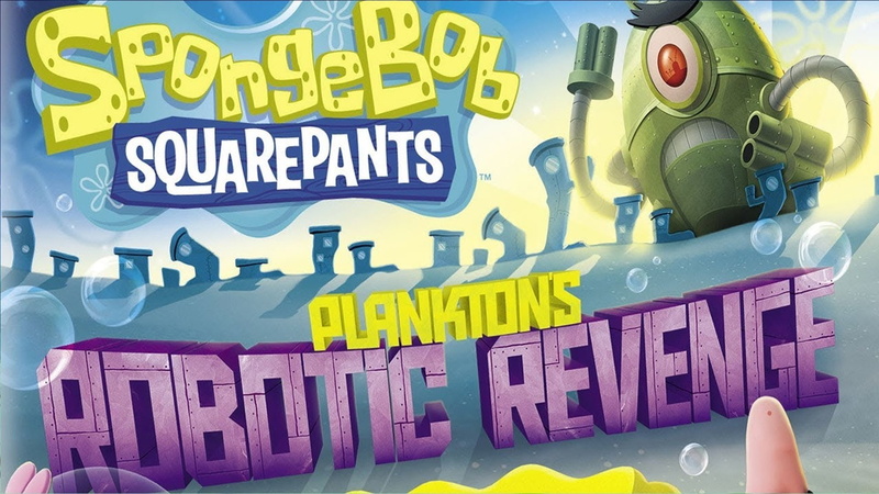family, planktons, revenge, spongebob, robotic, 720P, action, platform, shooter, adventure, cartoon