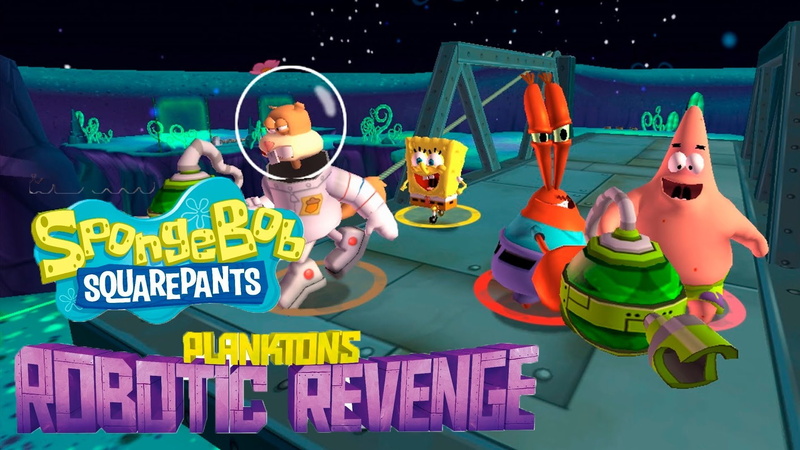 planktons, shooter, cartoon, platform, robotic, family, spongebob, revenge, action, 1080P, adventure