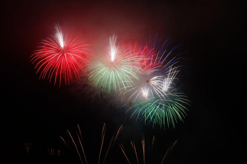 firework, night, arts culture and entertainment, nature, blurred motion, fireworks art, light, explode, rocket, new years eve, firework display, sky, 5K