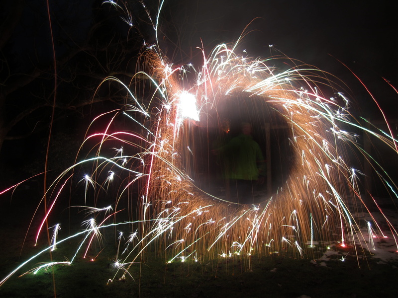 low angle view, festival, Pyrotechnics, firework, motion, exploding, new years day, red, firework - man made object, blurred motion, lights, illuminated
