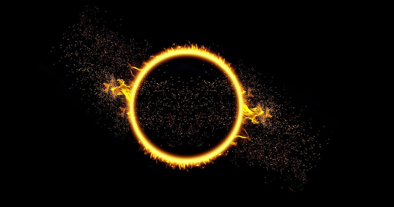 spray, bokeh, 1080P, fire, drops, sun, circle