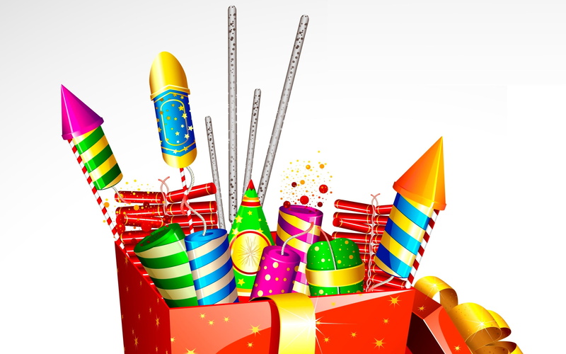 studio shot, festival, creativity, desk organizer, firecrackers, Diwali, art and craft, close-up, still life, writing instrument, pencil, large group of objects