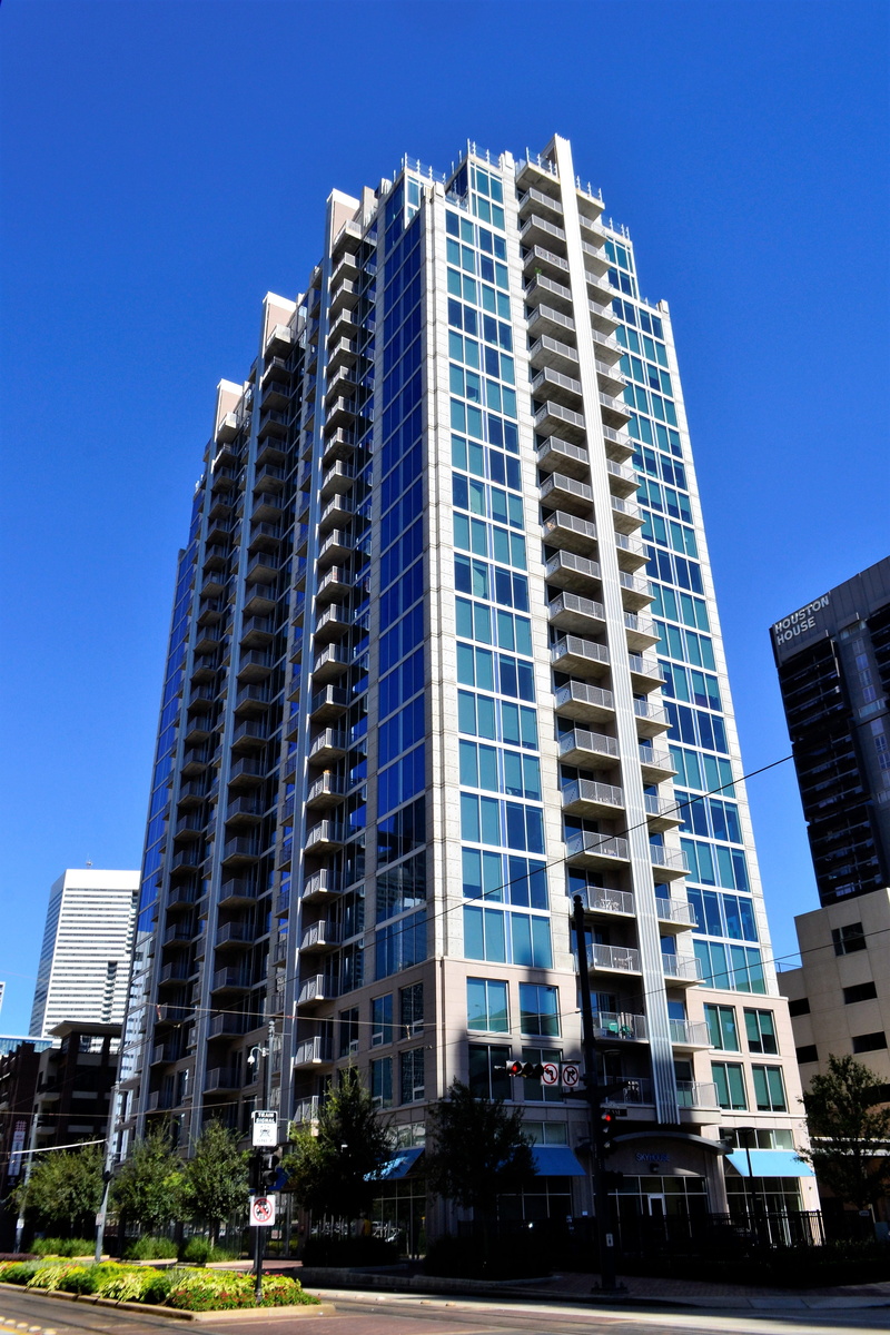 break, exterior, steel, center, day, cement, angle, texas, traveling, retirement, skyline, trees, design, city life, building exterior, tourism, blue windows