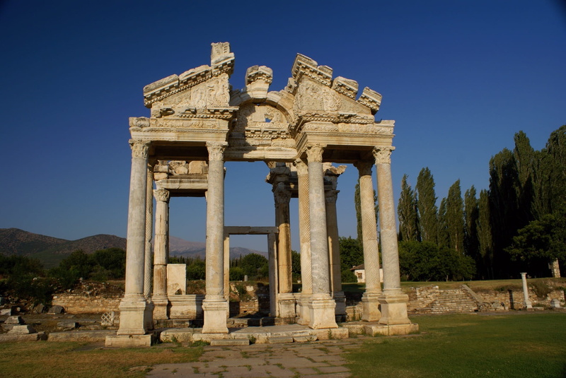 history, sky, religion, damaged, ruined, deterioration, ancient, archaeology, no people, old, nature, 1080P, ancient civilization, turkey, temple of aphrodite