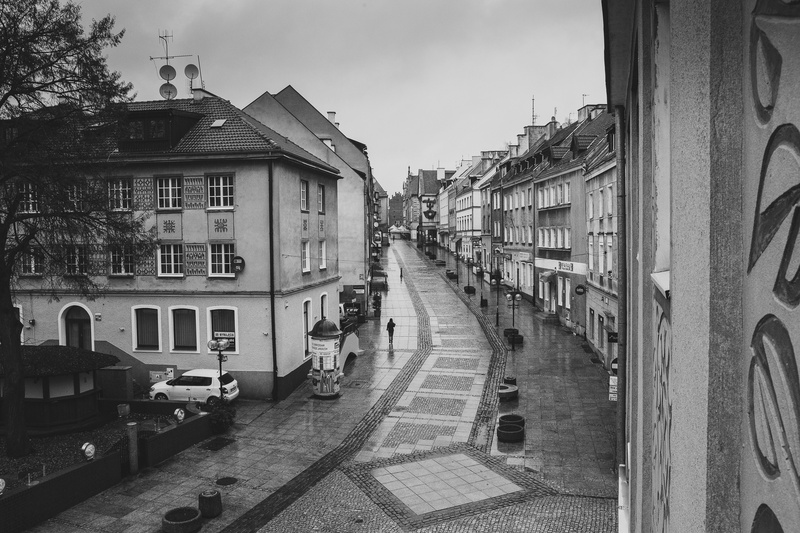 incidental people, city, day, transportation, the way forward, poland, 4K, window, building exterior, center, architecture, nature, built structure, warmia