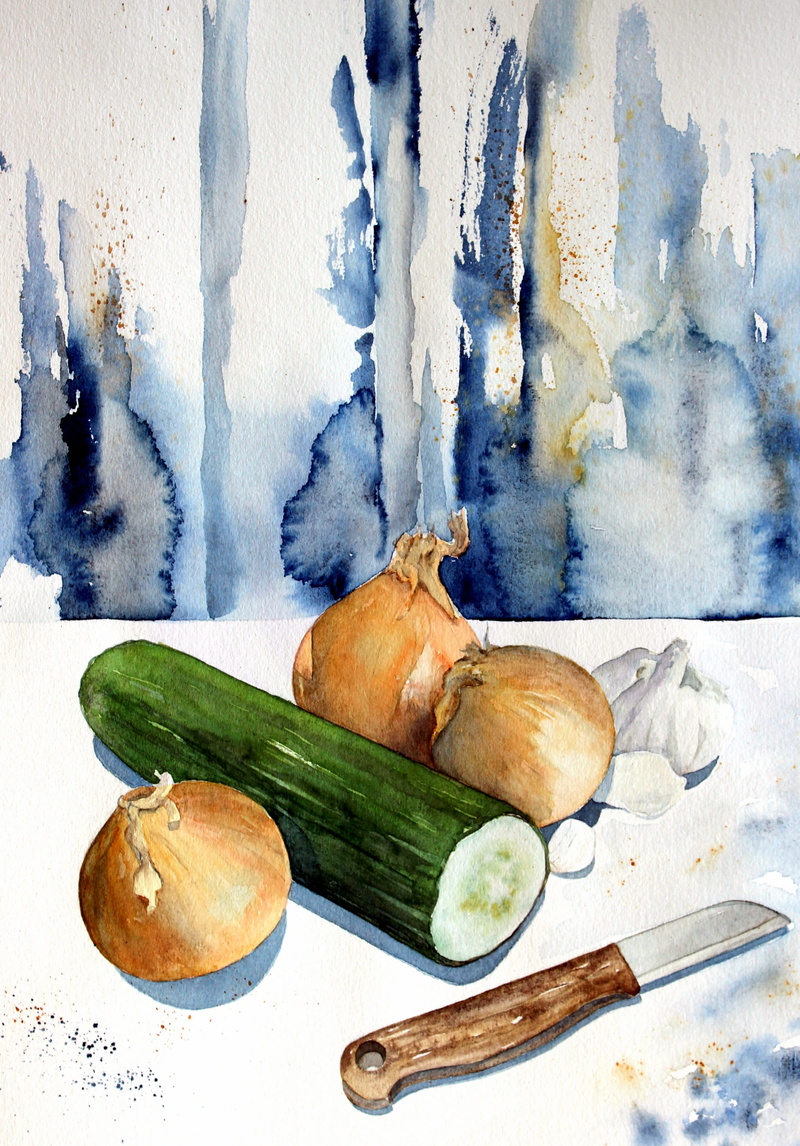 freshness, wood - material, brush, course, kitchen utensil, cutting board, food, close-up, art, wall - building feature, garden, food and drink, healthy eating