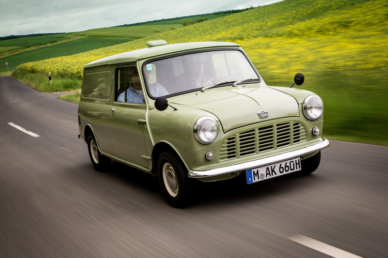 austin, 4K, 1960, van, classic, mini, ado15