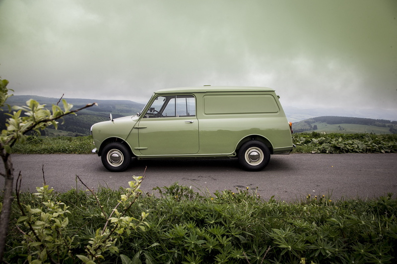 4K, classic, ado15, austin, 1960, mini, van