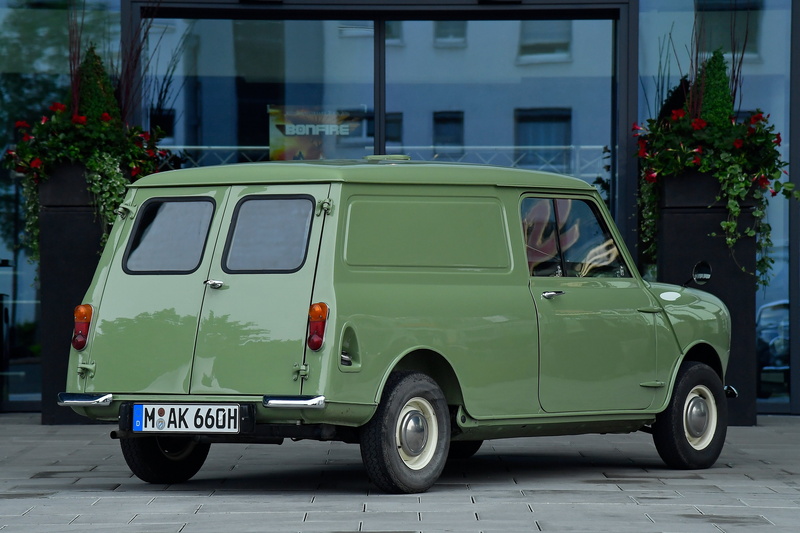 mini, 1960, van, 4K, ado15, classic, austin