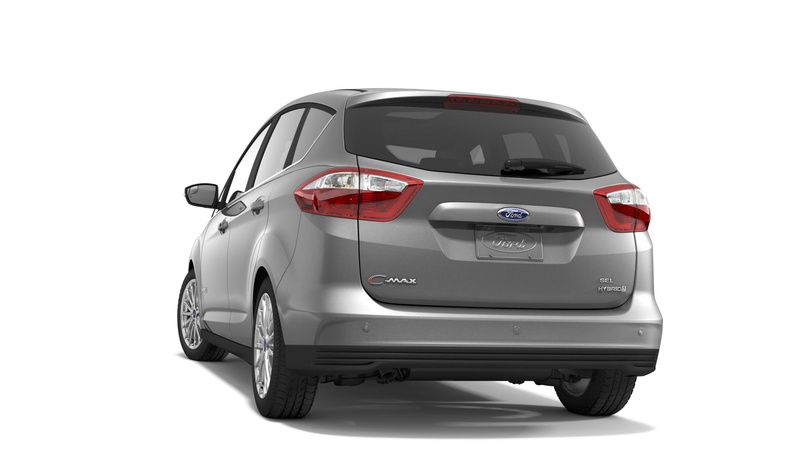 no people, stationary, 1080P, hybrid, close-up, ford, indoors, travel, motor vehicle, mini van, white color, car, transportation, c, land vehicle, luxury