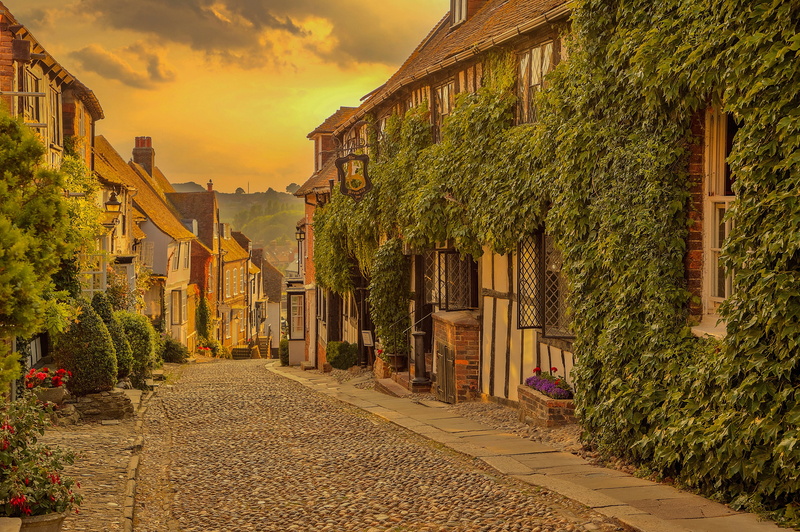 road, Paradise, England, home, Mermaid Street, East Sussex, Rye, 2K, street