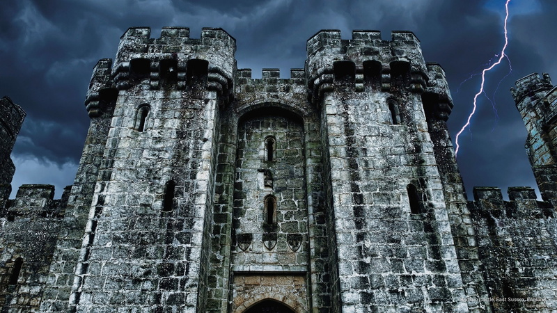 england, castle, east, 2K, sussex, bodiam, Weather